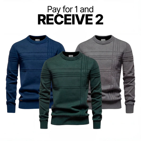 BUY 1, GET 2 - Structured Knit Sweater (Limited stock)